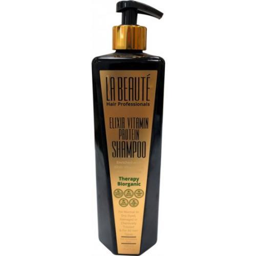 LA BEAUTE Elixir Vitamin Protein Shampoo Therapy Biorganic 750 ml