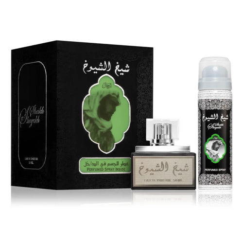 Lattafa Sheikh Al Shuyukh Black 2PCS EDP Unisex 50ML + Deodorant 50 ML