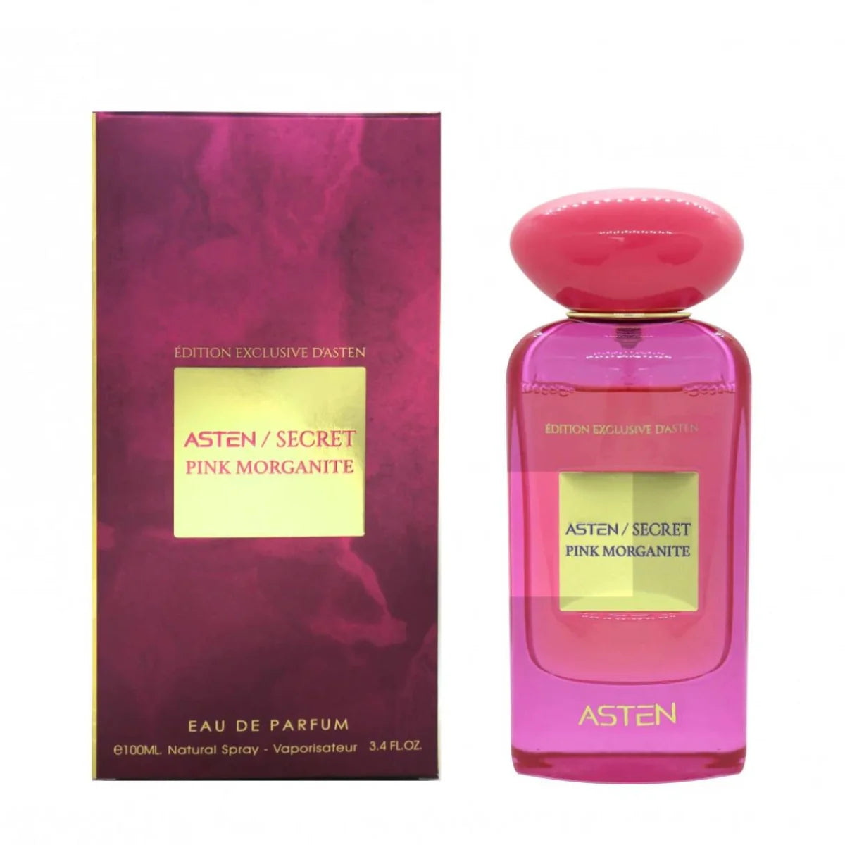 Asten Secret Pink Morganite Unisex Eau De Parfum 100 ml