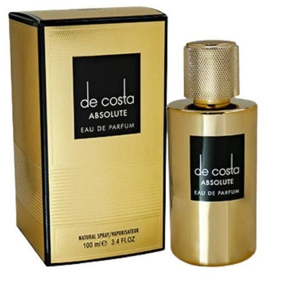 Fragrance World De Costa Absolute Unisex Eau De Parfum Spray 100 ml