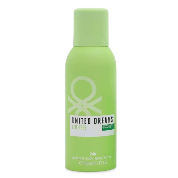 United Color Of Benetton United Dreams Live Free Women Deodorant Spray 150 ML