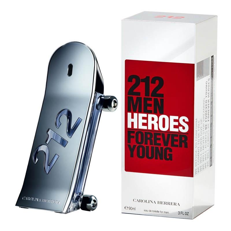 Carolina Herrera 212 Men Heroes Forever Young EDT 90 ml