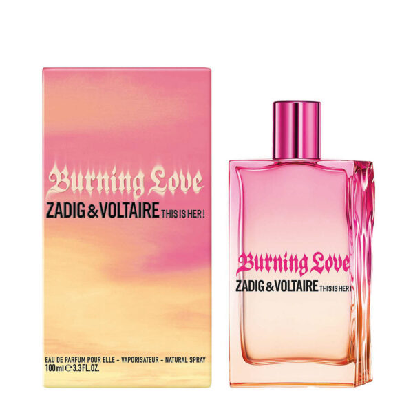 Zadig & Voltaire This is Her Burning Love Women Eau De Parfum 100 ML Tester