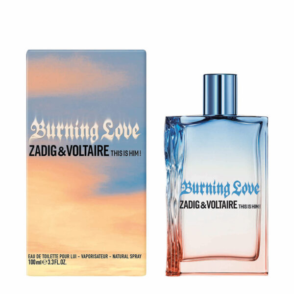 Zadig & Voltaire This is Him Burning Love Men Eau De Toilette 100 ML Tester
