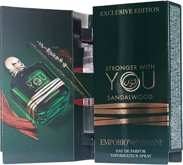 Emporio Armani Stronger With You Sandalwood Eau De Toilette 1.2 ml Vial