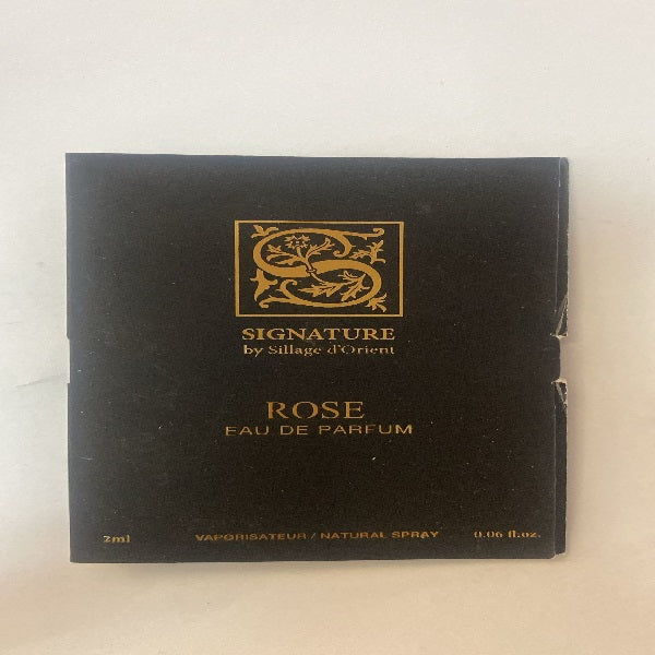 Sillage D'Orient Signature Rose EDP 2 ml Vial