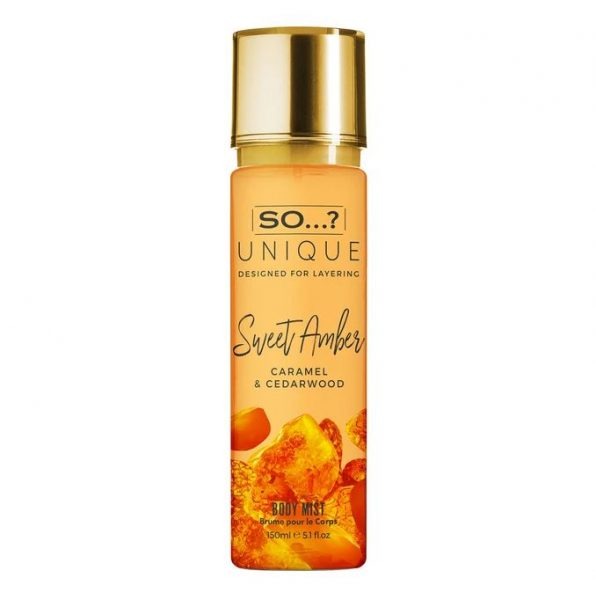 So UNIQUE SWEET AMBER BODY MIST 150 ml