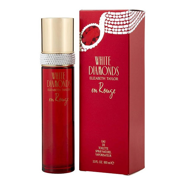 Elizabeth Taylor White Diamonds En Rouge Women Eau De Toilette 100 ML Damaged Box