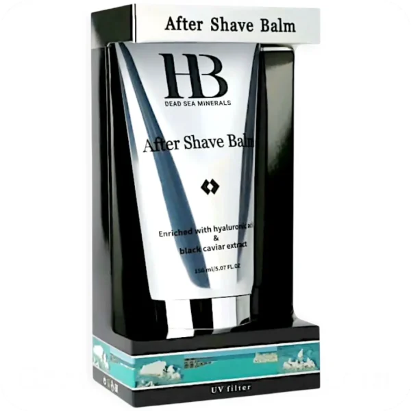 After Shave Balm with Hyaluronic Acid & Black Caviar Extract by HB 150 ml