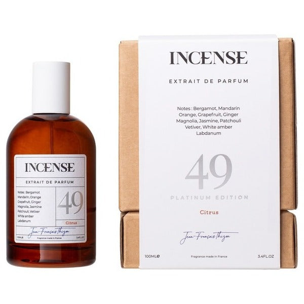 Incense #49 Citrus Platinium Edition Extrait De Parfum 100 ML