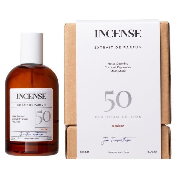 Incense #50 Amber Platinium Edition Extrait De Parfum 100 ML