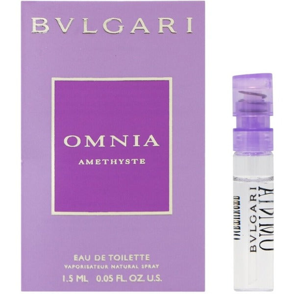 Bvlgari Omnia Amethyste Eau de Toilette Spray 1.5 ml Vial