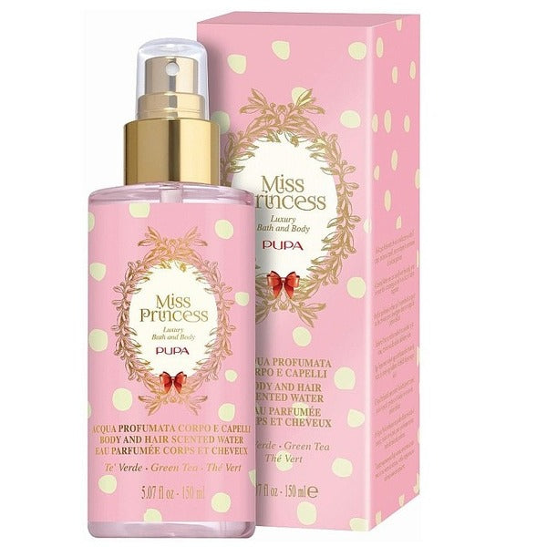 Miss Princess Luxury Bath & Body Body And Hair Scented Water Green Tea 150 Ml