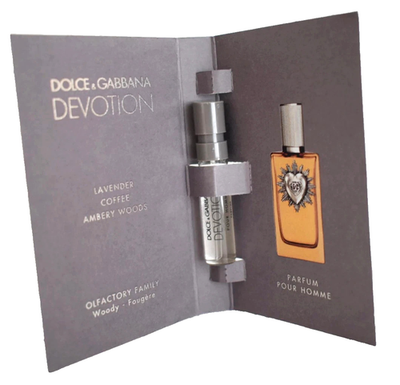 Dolce and Gabbana Men Devotion Parfum Spray 1.5 ml Vial