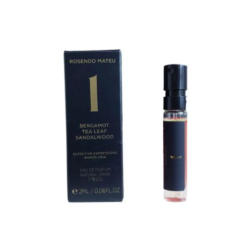 Rosendo Mateu N.1 Bergamot Tea Leaf Sandalwood Unisex EDP 2 ml Vial