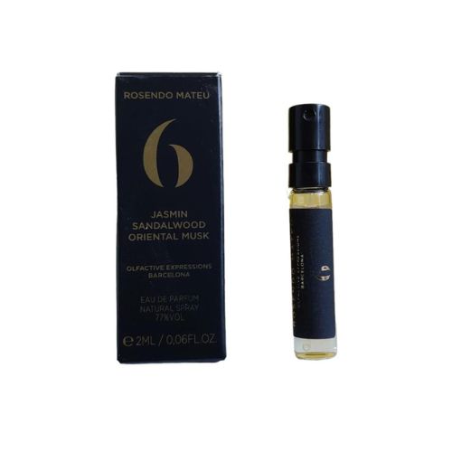 Rosendo Mateu N.6 Jasmin Sandalwood Oriental Musk Unisex EDP 2 ml Vial