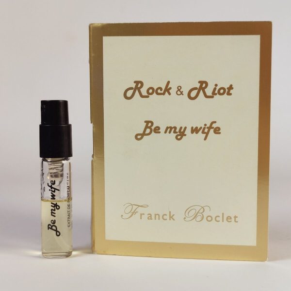 Franck Boclet Rock & Riot Be My Wife Unisexe EDP Vial 1.5 ml