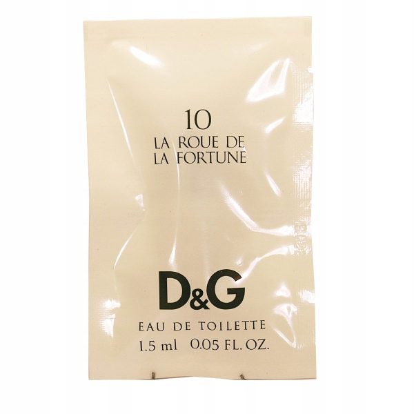 Dolce & Gabbana 10 La Roue De La Fortune EDT 1.5 ml Vial